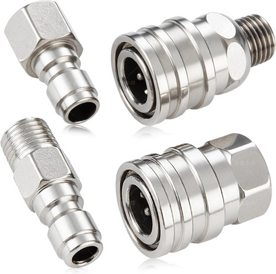 #ad 4PCS Pressure Washer Coupler Quick Connect Fittings for Pressure Washer Hose $26.54