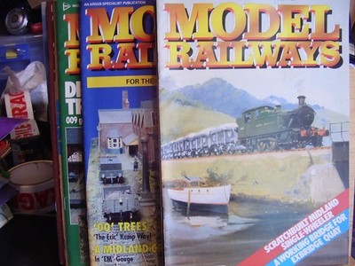 JOB LOT X 9 RAIL MODEL RAILWAY MAGAZINES 1988 TO 1989 AMERICAN CONNECTION
