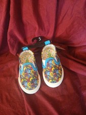 Sesame Street Kids Slip-On Shoes with Character Print