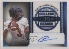 2024 Leaf Metal Sports Heroes College 2/7 Malik Cunningham #CH-MC1 Auto 0dp1