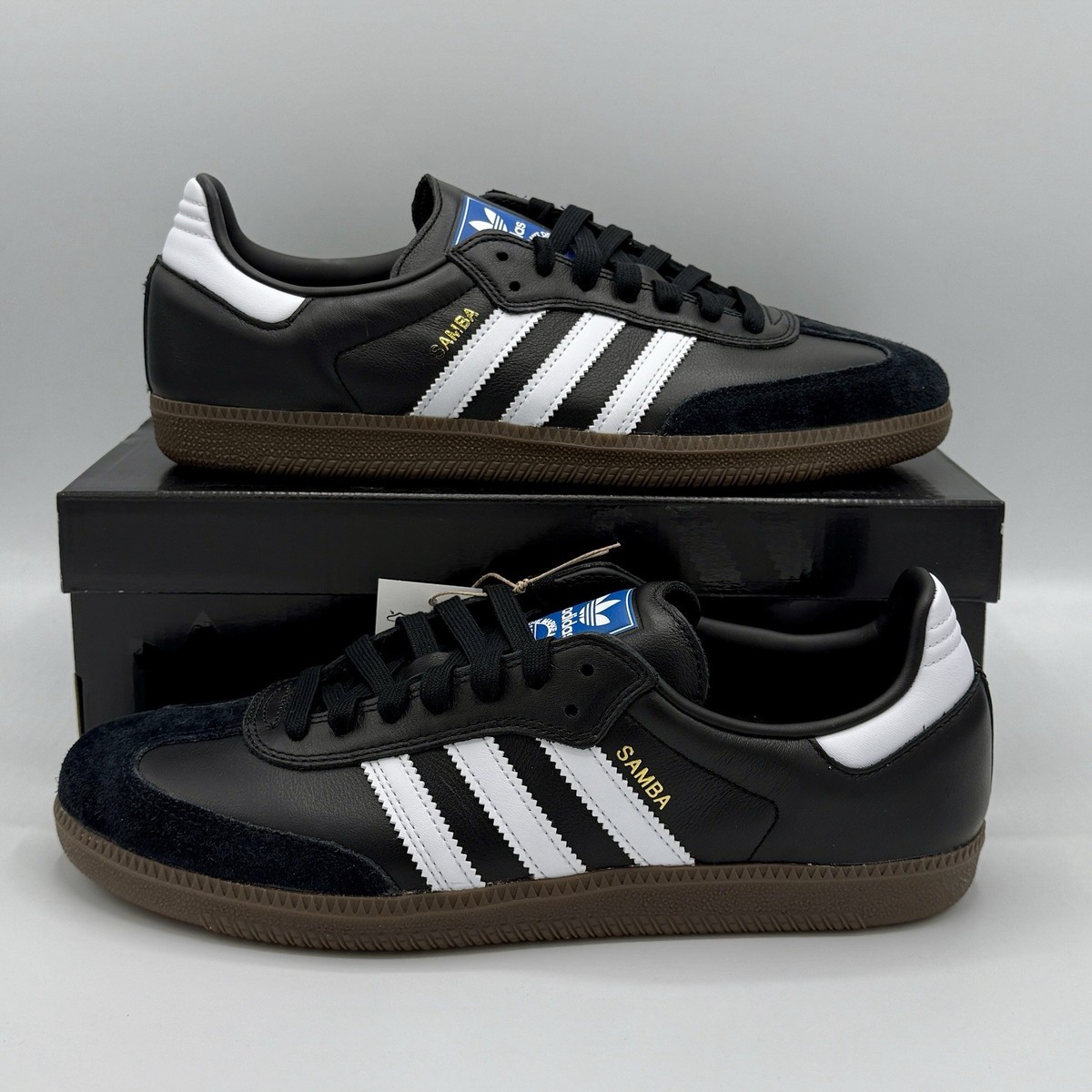 Adidas Samba ADV Originals Black White Gum Sneakers IE3100 Men's Size