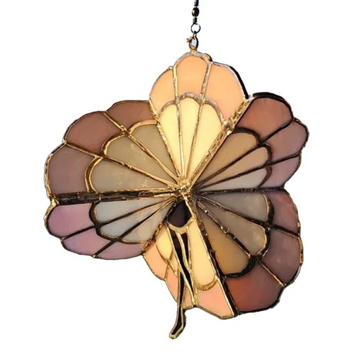 Dancing Lady Wind Spinner - Décoration De Jardin à Suspendre, Motif Papillon Coloré - Mouvement Rotatif Avec Le Vent - 12