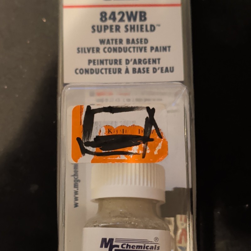 MG Chemicals 842WB Super Shield Water-Based Silver Conductive Paint 55 mL