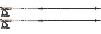 Leki Spin Shark SL 65326142  Vario 100 - 130 cm Nordic Walking Stöcke weiß/grün