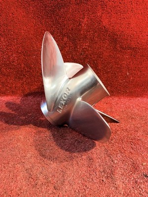 Solas Prop 4-Blade Stainless Propeller E series Rubex L4 #9573-153-20 COUNTER LH