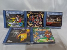 Sega Dreamcast - DC 5er Set Spielesammlung Konvolut (PAL EUR) Virtua Tennis POD2