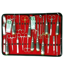 37 Pcs Dental Surgery Instruments Set Stainless Steel Oral Surgical Extraction K