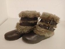Stivaletto donna Miss Sixty pelle marrone alla caviglia con fibbia UK (4) EUR (37) A45