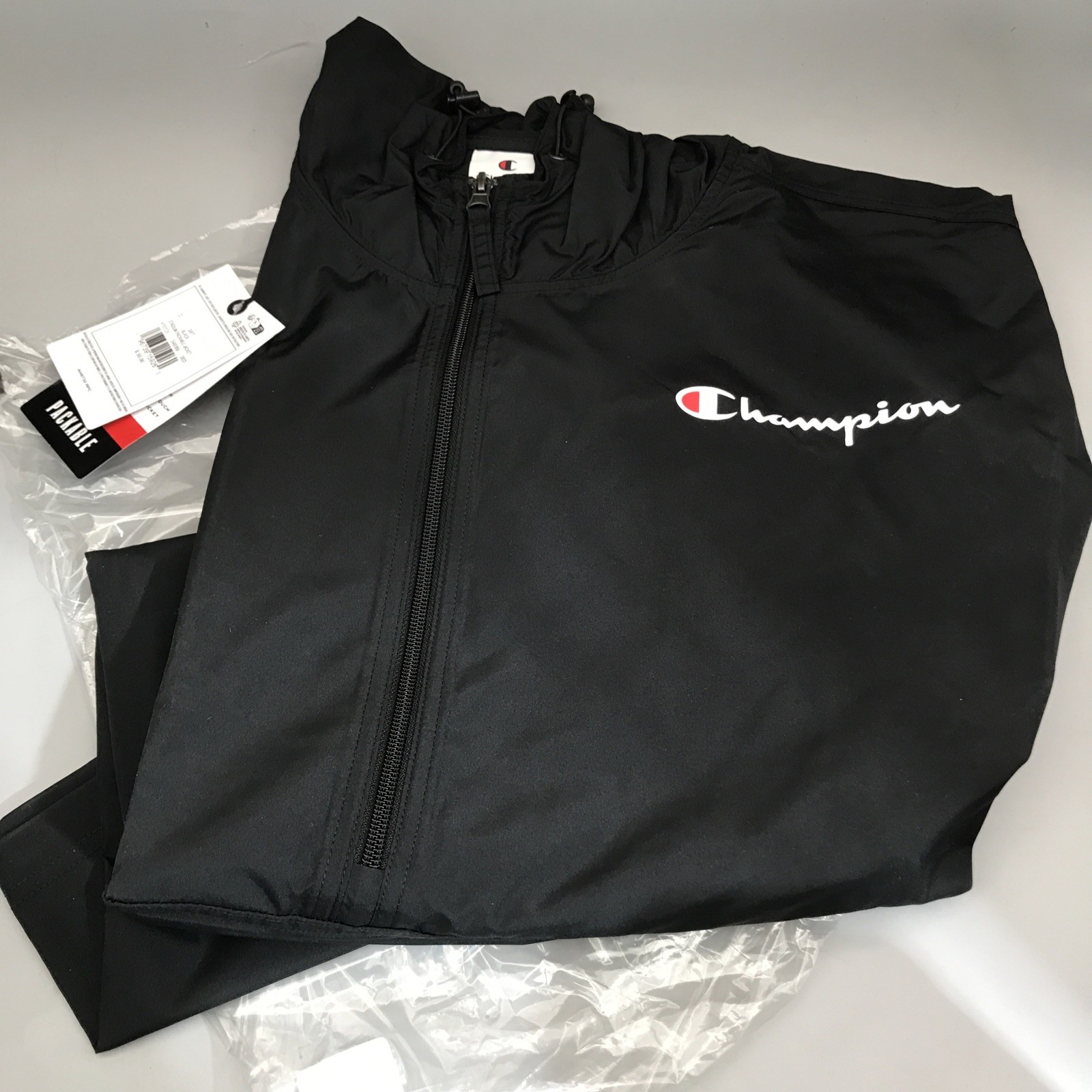 Half Zip Black Size 3xt Brand New
