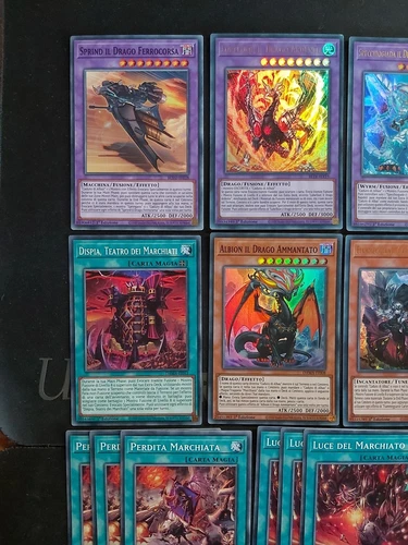 Lotto yugioh Caduto di Albaz Tri Brigata Marchiato in Rosso Lubellion Albion - Foto 3 di 24