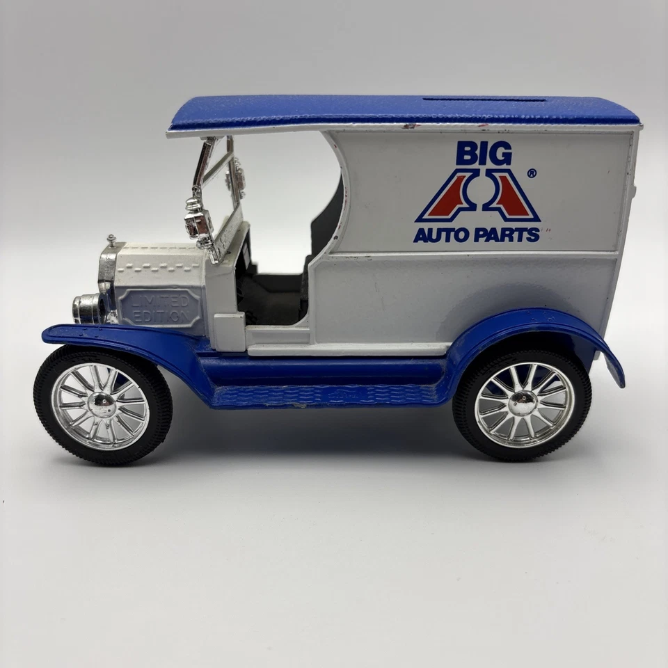 Lot of 2 ✅ ERTL Ford Big A Auto Parts - Montgomery Ward ✅ Delivery Trucks Metal - Image 3 of 4