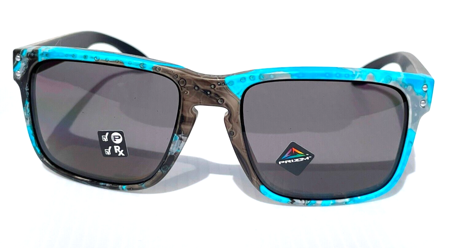 NEW Oakley HOLBROOK Sanctuary Swirl POLARIZED PRIZM Grey Lens Sunglass 9102V8 eBay
