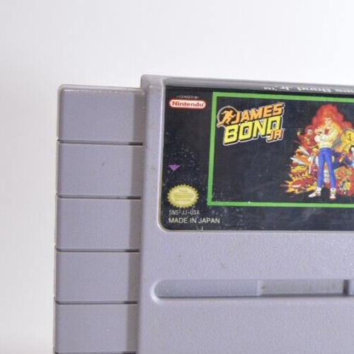James Bond Jr Super Nintendo Snes Ntsc retro gaming authentic (Usa vidéo Game) - Picture 2 of 9