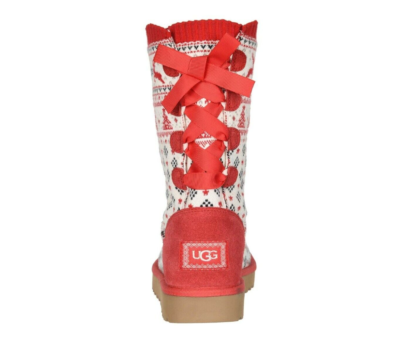 UGG Holiday Sweater Winter Boots Zappos Anniversary Christmas Women's M