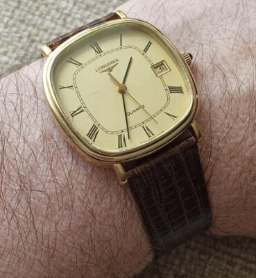 ✓ LONGINES - Gold Plated - RARE Vintage Swiss Quartz Watch