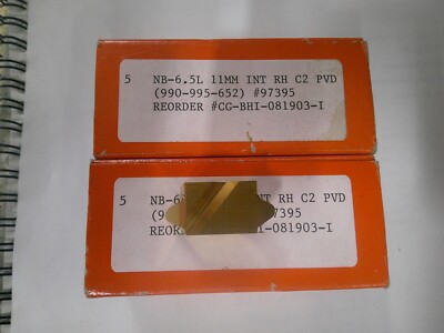 10 CARBIDE GRINDING CARBIDE  NB-6.5 11MM INT RH
