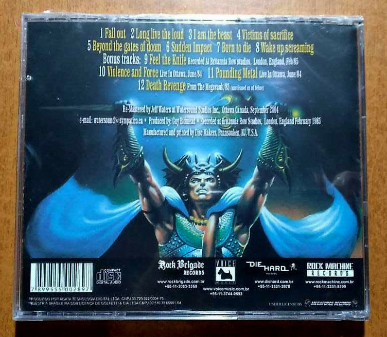 Exciter - Long Live the Loud 80´s BR Special ed. Incl. four BONUS