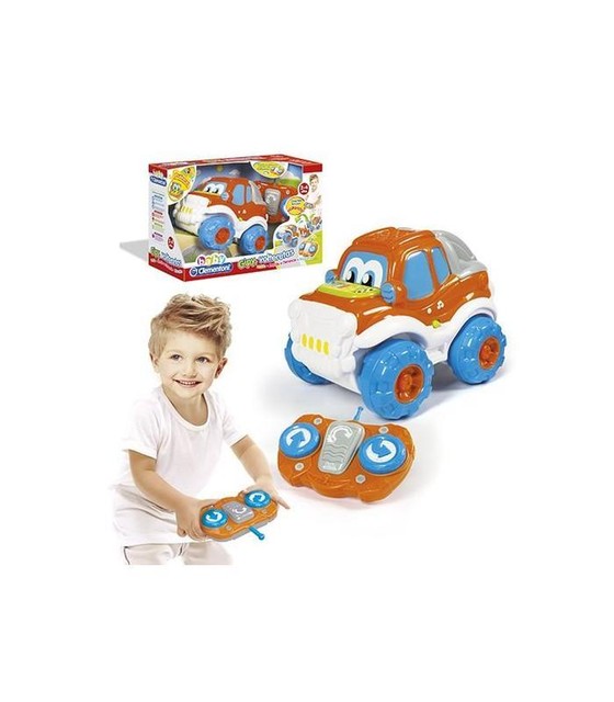 baby clementoni coche teledirigido y volteretas