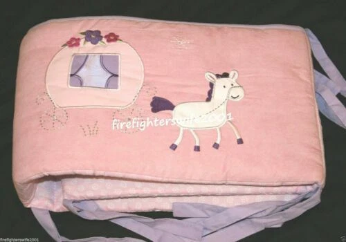 Forros de malla para cuna de princesas y hadas para niñas