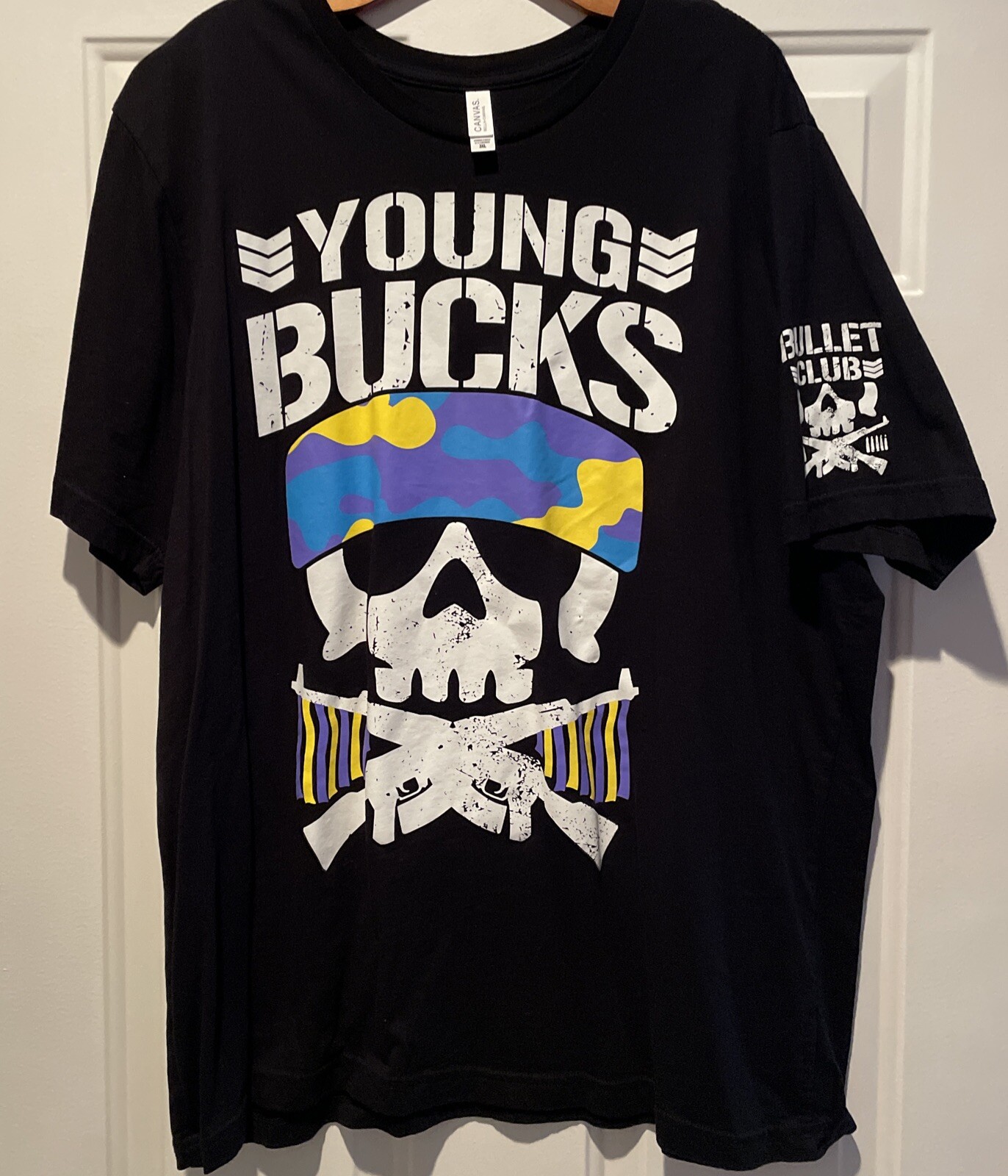 Young Bucks Pro Wrestling Men's T-Shirt Size 3XL AEW NJPW Bullet Club