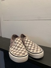 Vans Slip On- Purple Checkered
