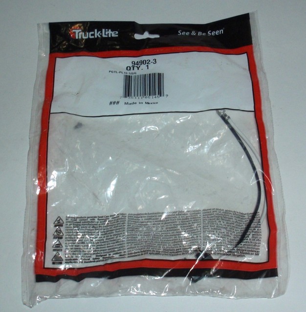 Truck Lite 949023 Marker Light/Pigtail 6.5" 16AWG Wire Terminal PGTL