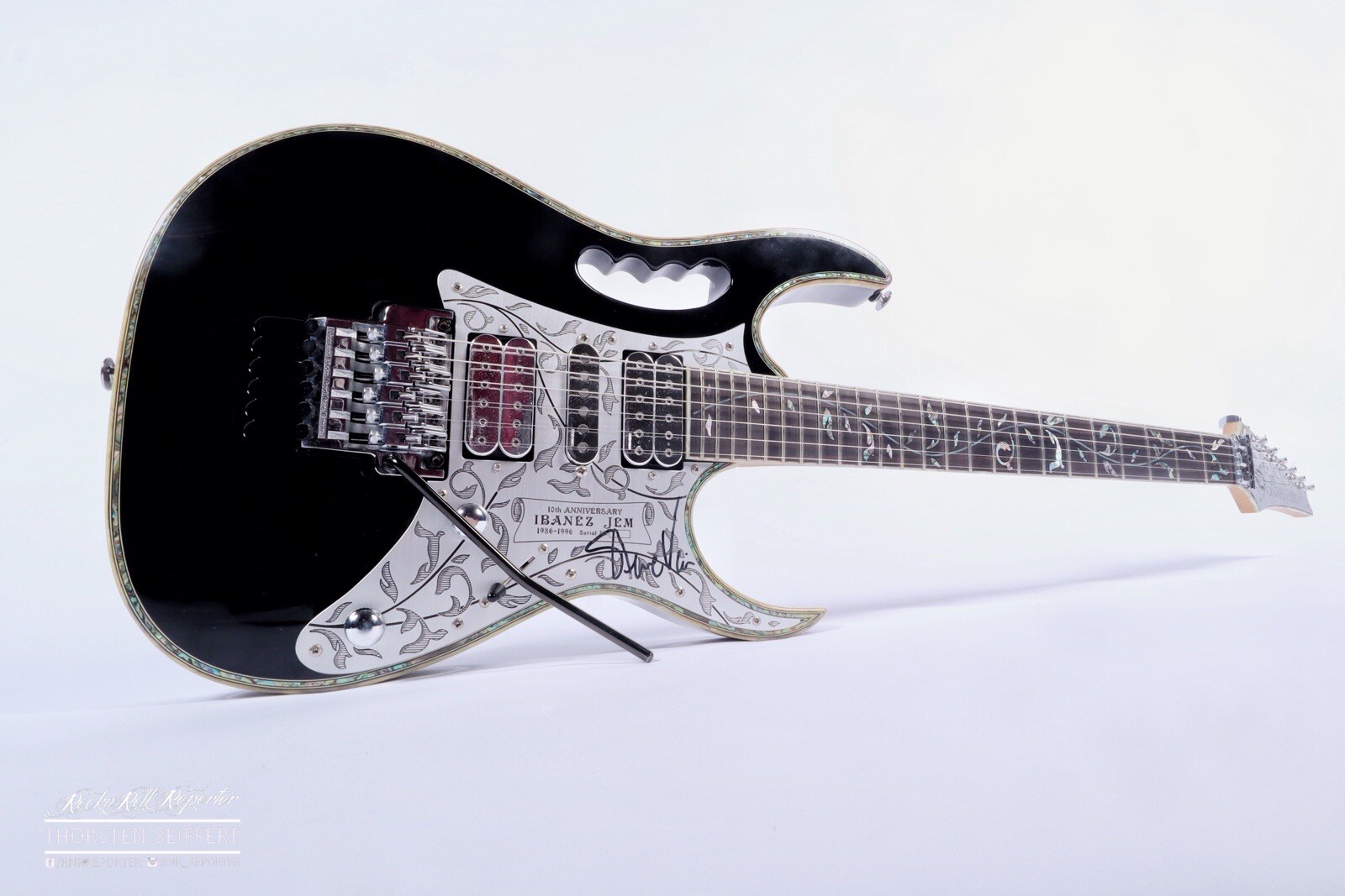 Ibanez Jem 10th Anniversary signed By Steve Vai | eBay