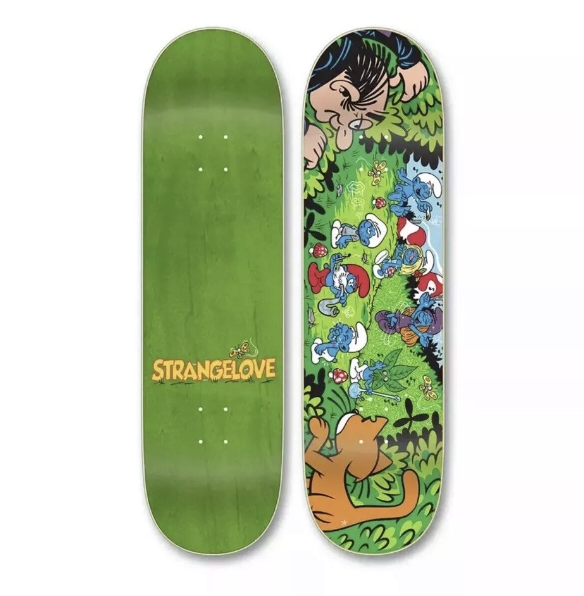 Strangelove Skateboard Deck ‘Blue Moon / 9.0’ In Hand✅🛹 Sealed - Fast Shipping-image
