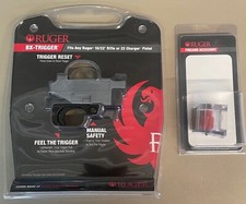 Ruger  BX-Trigger BLACK 10/22  Rifle Charger  Pistol 22LR With Clear 10-22 Mag.