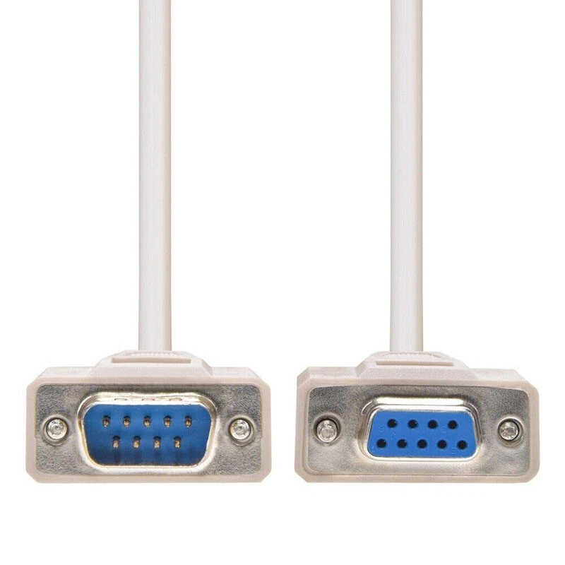 DB9 RS232 Male to Female Serial Port Extension Cable Cord3ft/5ft/10ft/16.4ft Lot - Image 2 of 4