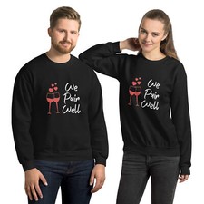 We Pair Well Hoodie - Parejas Amante del Vino Sudadera, Romántica Sudadera con Capucha