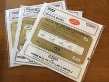 NEW LOT OF 4 Pioneerl Memory Scrapbooks 12x12 White Refills RMW-5 40 Pages