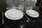 18 24 tlg Tafelservice Geschirr Set Service Tellerset Teller Opalglas LN11-3,4