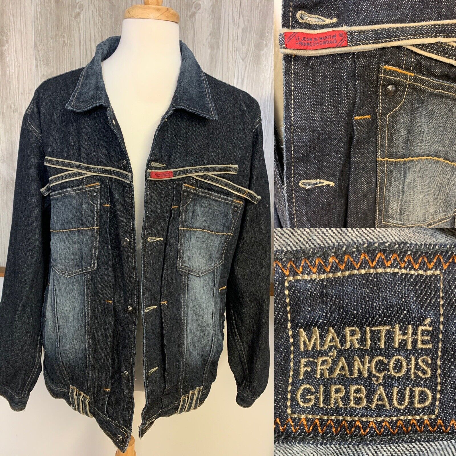 “MARITHE FRANCOIS GIRBAUD” Denim Jacket