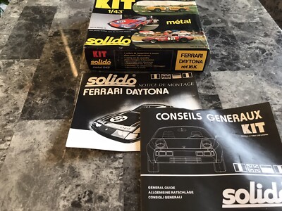 Kit Solido Ferrari Daytona 1/43 - Maquette à Monter