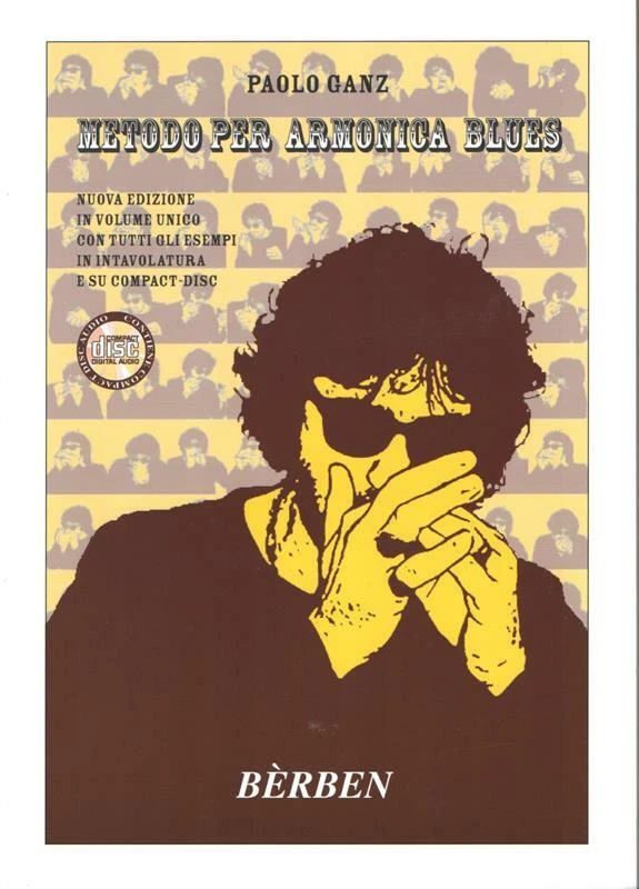 METODO PER ARMONICA BLUES + CD- BERBEN - PAOLO GANZ