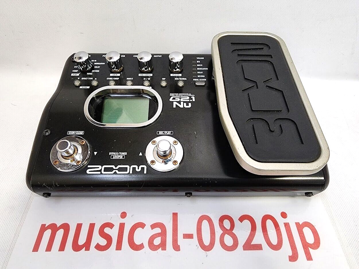 Zoom G2.1 Nu Multi-Effects Guitar Effect Pedal
