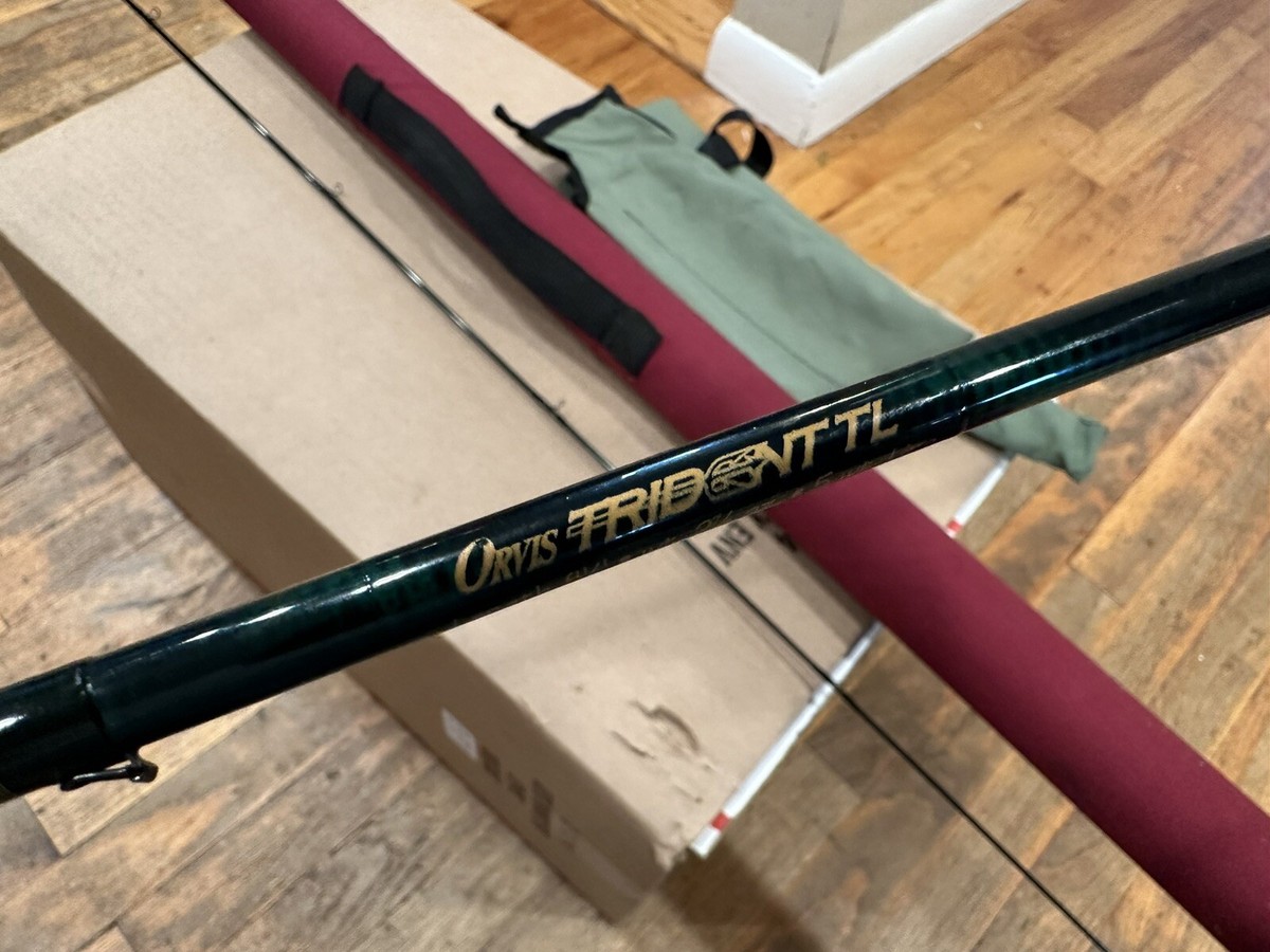 ORVIS TRIDENT TLS 1268-3MidFlex7.0フライロッド USED Orvis Trident TLS 9ft 7wt 2pc fly rod – Murray's Fly Shop