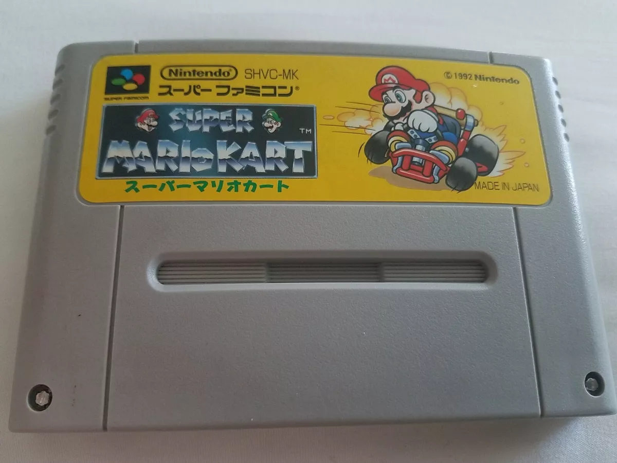 Super Mario Kart SFC (Super Famicom, 1992) Nintendo Japan Game