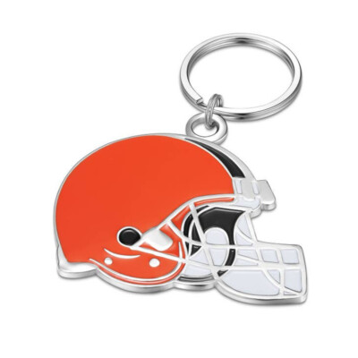 Cleveland Browns Large Primary Team Logo Key Chain