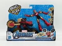 Hasbro Iron Man F0244 Marvel Bend And Flex Flex Rider Action-Figur 15 Cm