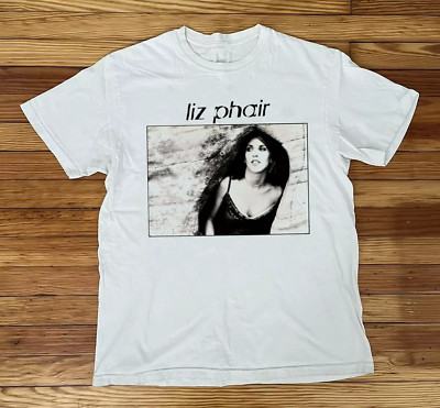 Liz Phair 1990s Vintage Singer Songwriter T-Shirt White S-5XL