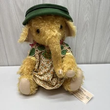 China Cupboard Bears Cindy McGuire “JILLY BEANE” Elephant 17" OOAK **READ**