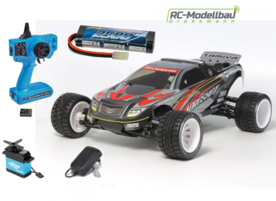 Tamiya 300058610 1:10 RC AQROSHOT DT-03T Truggy Buggy Stadium Truck Komplett Set