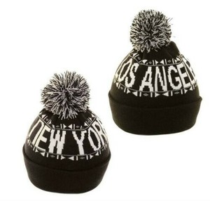 womens wool bobble hat
