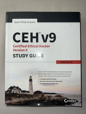 CEH V9 : Certified Ethical Hacker Version 9 Study Guide by Robert Shimonski...