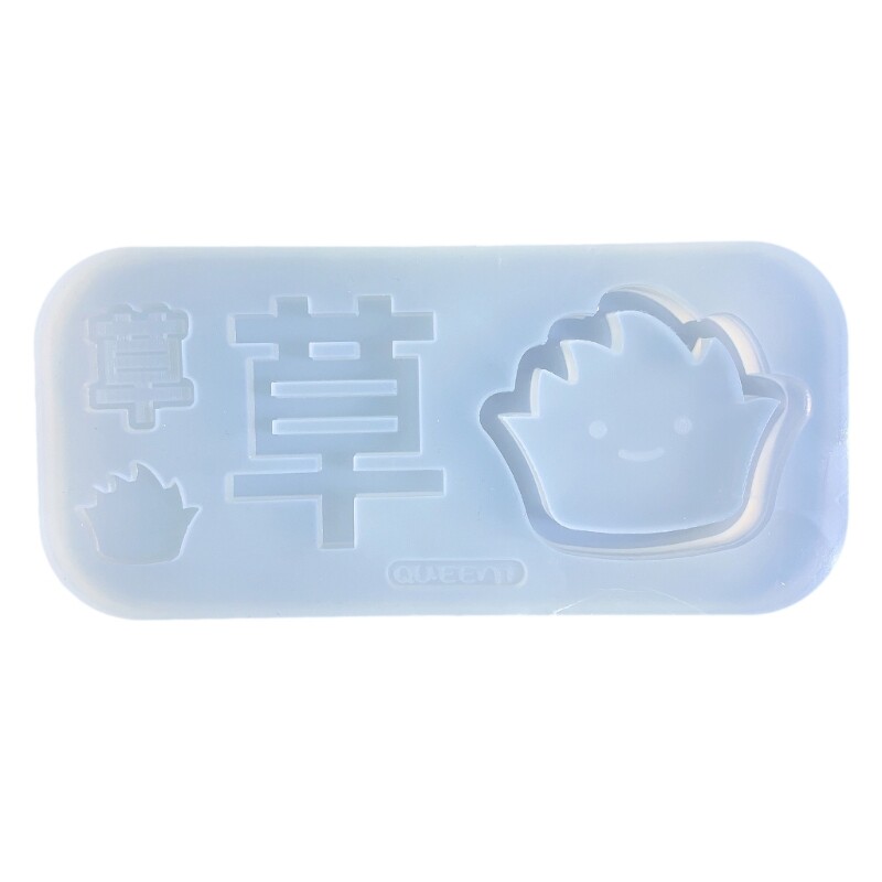 Resin Shaker Fillings Mold DIY Grass Epoxy Resin Mold for Casting Mold