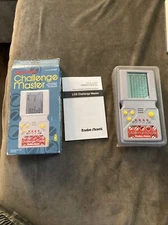 Radio Shack Challenge Master 60-2451 Electronic Handheld Game W/Box Instructions