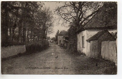 COURSAN en OTHE Aube CPA 10 la grande rue