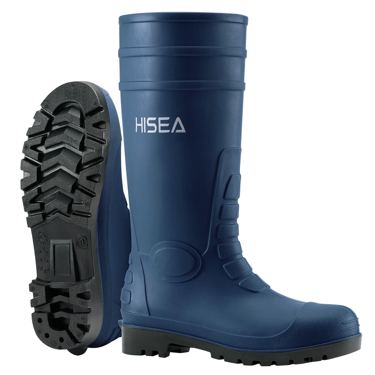 Original Penguin H20 Leather Duck Rain Boots Men’s 13 Navy Blue Waterproof New Waterproof Winter Boots Are on Sale from $20 at Amazon main image 2